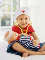 Girl with Benefits from Children's Physiotherapy